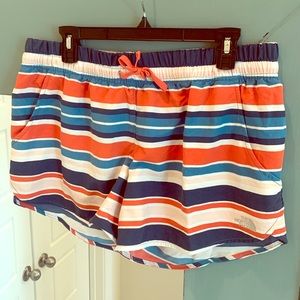 North Face Striped Shorts